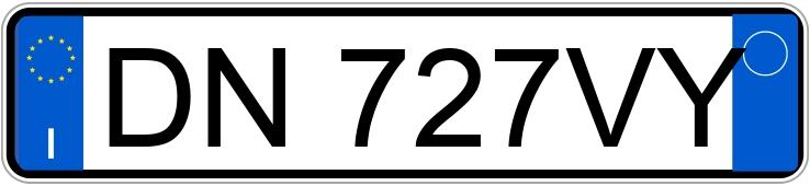 Numer rejestracyjny DN727VY posiada VOLKSWAGEN Polo 4a serie Numer rejestracyjny DN727VY posiada VOLKSWAGEN Polo 4a serie