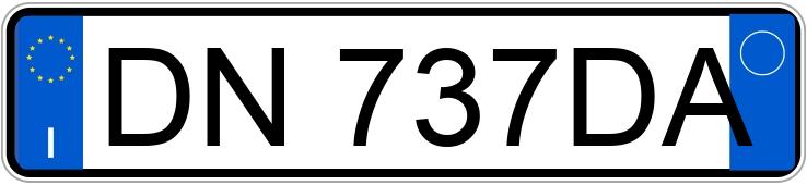 Numer rejestracyjny DN737DA posiada IVECO Daily