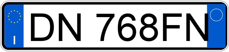 Numer rejestracyjny DN768FN posiada FIAT Grande Punto Numer rejestracyjny DN768FN posiada FIAT Grande Punto