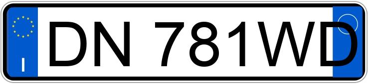Numer rejestracyjny DN781WD posiada TOYOTA Aygo 1a serie Numer rejestracyjny DN781WD posiada TOYOTA Aygo 1a serie