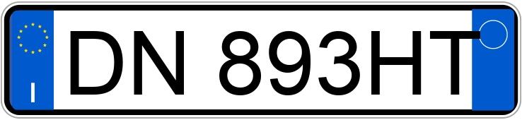 RegistreringsnummerDN893HT har TOYOTA Yaris 2a serie