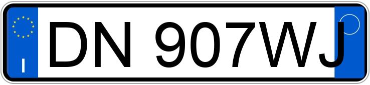 Numer rejestracyjny DN907WJ posiada LANCIA Ypsilon 2a serie Numer rejestracyjny DN907WJ posiada LANCIA Ypsilon 2a serie