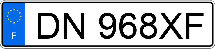 Numer rejestracyjny DN968XF posiada TOYOTA PRIUS Numer rejestracyjny DN968XF posiada TOYOTA PRIUS