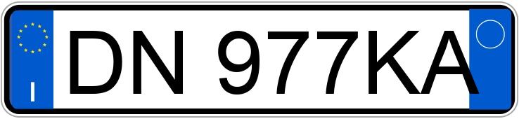 Numer rejestracyjny DN977KA posiada VOLKSWAGEN Polo 4a serie Numer rejestracyjny DN977KA posiada VOLKSWAGEN Polo 4a serie