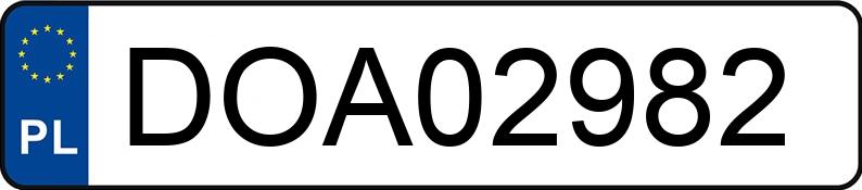 Numer rejestracyjny DOA 02982 posiada NISSAN Almera Tino 2.2 DI MR`00 E3 Almera Tino 2.2 DI MR`00 E3 - DOA02982