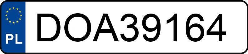 Numer rejestracyjny DOA 39164 posiada RENAULT MEGANE - DOA39164 Numer rejestracyjny DOA 39164 posiada RENAULT MEGANE - DOA39164