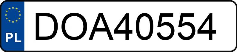 Numer rejestracyjny DOA 40554 posiada FSR (Tarpan) 237 2.1t 237 2.1t - DOA40554