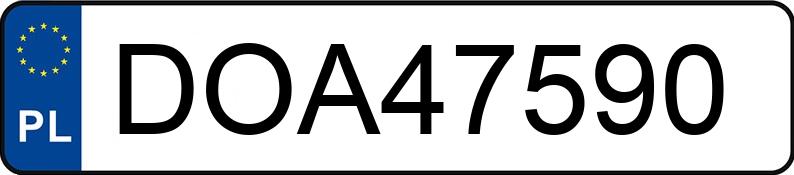 Numer rejestracyjny DOA 47590 posiada FORD Ranger 2.2 TDCi MR`12 E5 3.2t Limited - DOA47590 Numer rejestracyjny DOA 47590 posiada FORD Ranger 2.2 TDCi MR`12 E5 3.2t Limited - DOA47590