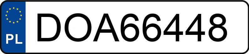 Numer rejestracyjny DOA 66448 posiada OPEL COMBO - DOA66448 Numer rejestracyjny DOA 66448 posiada OPEL COMBO - DOA66448