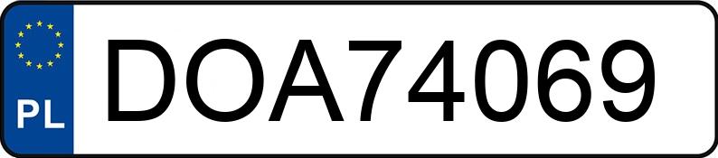 Numer rejestracyjny DOA 74069 posiada BMW 316I - DOA74069 Numer rejestracyjny DOA 74069 posiada BMW 316I - DOA74069