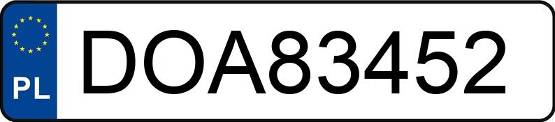 Numer rejestracyjny DOA 83452 posiada CITROEN C4 G.Picasso 1.6 HDI MR`06 E5 SX Pack - DOA83452 Numer rejestracyjny DOA 83452 posiada CITROEN C4 G.Picasso 1.6 HDI MR`06 E5 SX Pack - DOA83452