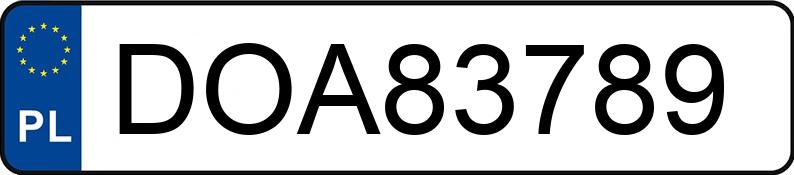 Numer rejestracyjny DOA 83789 posiada FORD S-Max 2.5 MR`06 E4 Gold X - DOA83789 Numer rejestracyjny DOA 83789 posiada FORD S-Max 2.5 MR`06 E4 Gold X - DOA83789
