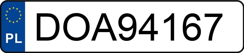 Numer rejestracyjny DOA 94167 posiada FIAT DUCATO - DOA94167 Numer rejestracyjny DOA 94167 posiada FIAT DUCATO - DOA94167