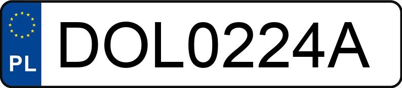 Numer rejestracyjny DOL 0224A posiada OPEL CORSA - DOL0224A Numer rejestracyjny DOL 0224A posiada OPEL CORSA - DOL0224A