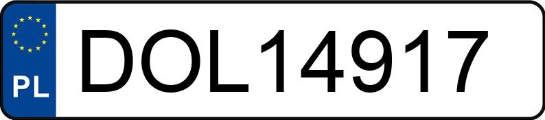 Numer rejestracyjny DOL 14917 posiada BMW 325 - DOL14917 Numer rejestracyjny DOL 14917 posiada BMW 325 - DOL14917
