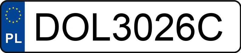 Numer rejestracyjny DOL 3026C posiada KIA Ceed 1.4 MR`18 E6 GT Line - DOL3026C