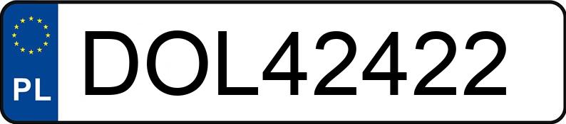 Numer rejestracyjny DOL 42422 posiada VOLKSWAGEN Golf VI Variant 1.4 MR`08 E5 Highline DSG7 - DOL42422