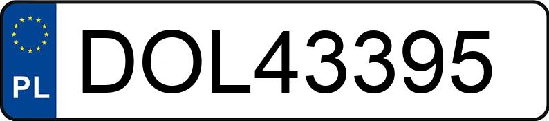 Numer rejestracyjny DOL 43395 posiada RENAULT CLIO - DOL43395
