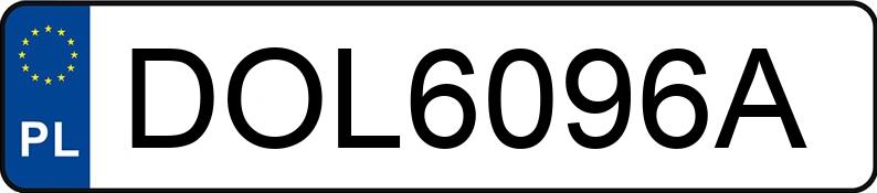 Numer rejestracyjny DOL 6096A posiada VOLKSWAGEN Polo V 1.6 TDI-CR MR`09 E5 Trendline - DOL6096A