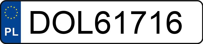 Numer rejestracyjny DOL 61716 posiada CITROEN XM 2.1 TD Kat. MR`95 D12 Harmonie - DOL61716