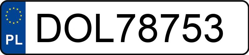 Numer rejestracyjny DOL 78753 posiada FORD FOCUS - DOL78753 Numer rejestracyjny DOL 78753 posiada FORD FOCUS - DOL78753