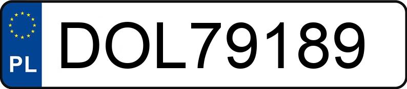 Numer rejestracyjny DOL 79189 posiada VAUXHALL CORSA - DOL79189