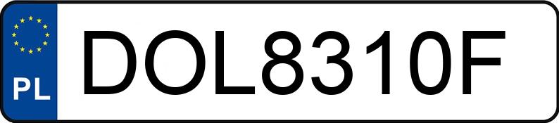 Numer rejestracyjny DOL 8310F posiada OPEL Astra IV Active MR`13 E5 Astra IV Active MR`13 E5 - DOL8310F