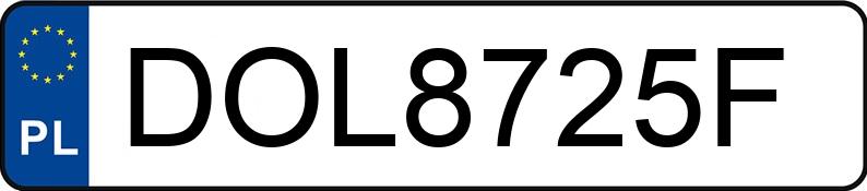 Numer rejestracyjny DOL 8725F posiada SEAT Ibiza 1.2 MR`12 E5 6J Reference - DOL8725F