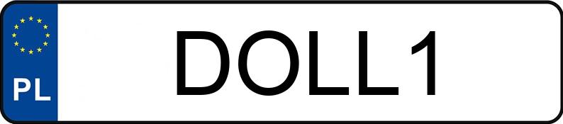 Numer rejestracyjny DOL L1 posiada SIMSON Skutery S 53 - DOLL1