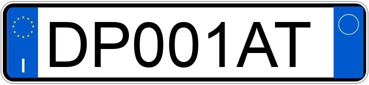Numer rejestracyjny DP001AT posiada FIAT Bravo 2a serie