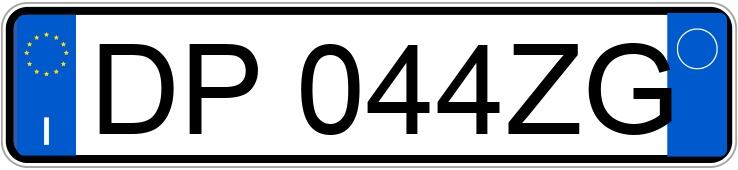 Numer rejestracyjny DP044ZG posiada FIAT Grande Punto Grande Punto 1.3 MJT 75 CV 5P GP (55 kw)