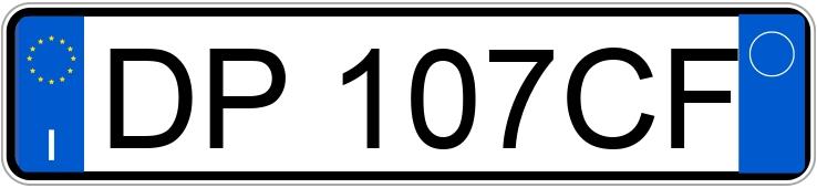 Numer rejestracyjny DP107CF posiada FIAT Bravo 2a serie