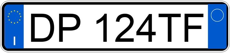 Numer rejestracyjny DP124TF posiada AUDI A6 3a serie