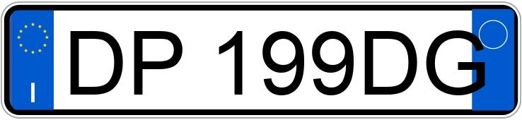 Numer rejestracyjny DP199DG posiada TOYOTA Yaris 2a serie