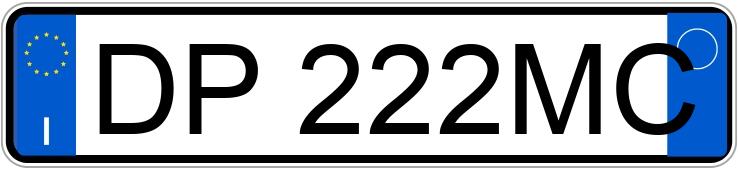 Numer rejestracyjny DP222MC posiada RENAULT Laguna 3a serie