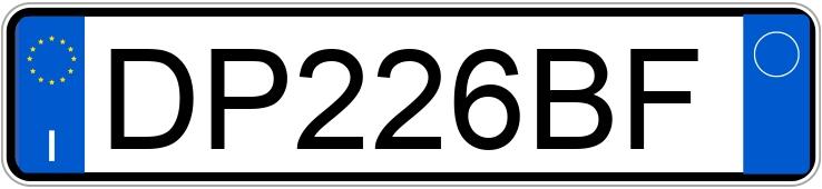 Numer rejestracyjny DP226BF posiada MINI Mini 3a serie Numer rejestracyjny DP226BF posiada MINI Mini 3a serie