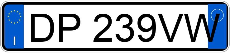 Numer rejestracyjny DP239VW posiada VOLKSWAGEN Tiguan 1a serie