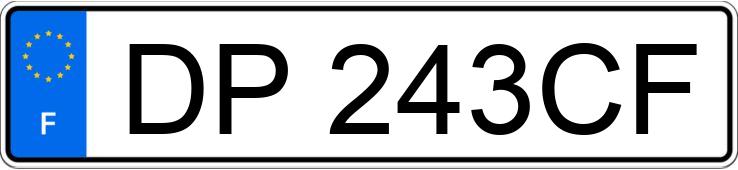 Numer rejestracyjny DP243CF posiada RENAULT CLIO IV