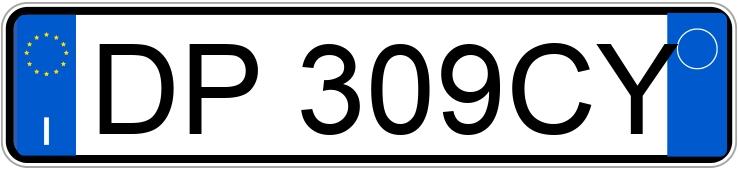 Numer rejestracyjny DP309CY posiada BMW Serie 3
