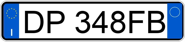 Numer rejestracyjny DP348FB posiada FORD Focus 2a serie