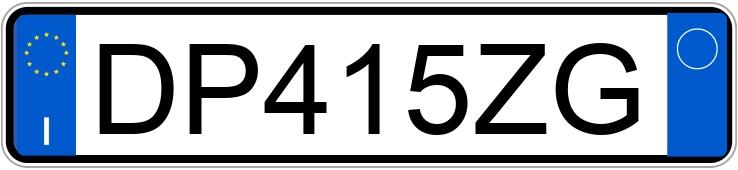 Numer rejestracyjny DP415ZG posiada LANCIA Musa 2a serie Numer rejestracyjny DP415ZG posiada LANCIA Musa 2a serie