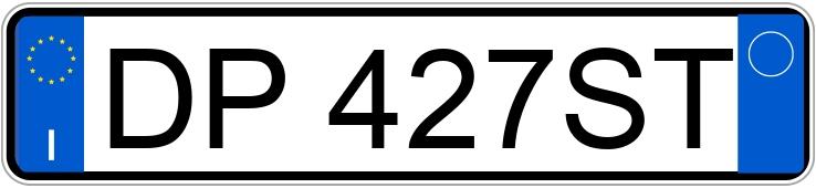 Numer rejestracyjny DP427ST posiada NISSAN Micra 3a serie