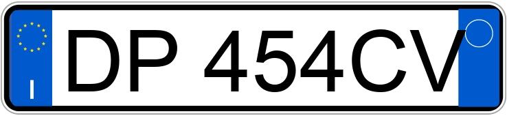 Numer rejestracyjny DP454CV posiada TOYOTA Yaris 2a serie Numer rejestracyjny DP454CV posiada TOYOTA Yaris 2a serie