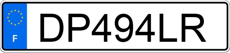 Numer rejestracyjny DP494LR posiada PEUGEOT 108