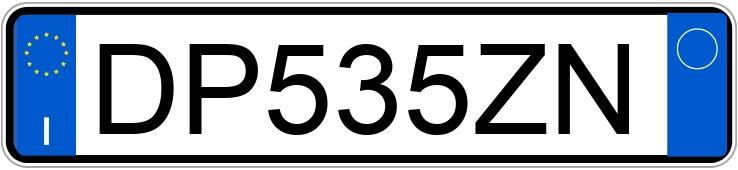 Numer rejestracyjny DP535ZN posiada LANCIA Ypsilon 2a serie