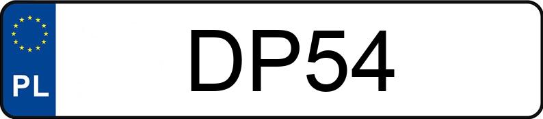 Numer rejestracyjny DP 54 posiada PEUGEOT Expert 2.3t Kombi - DP54 Numer rejestracyjny DP 54 posiada PEUGEOT Expert 2.3t Kombi - DP54