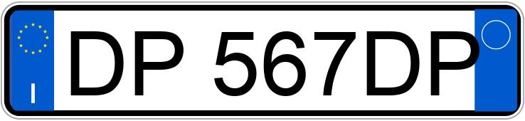 Numer rejestracyjny DP567DP posiada BMW Serie 3 320 i cat Cabrio Attiva (125 kw)