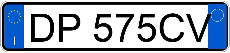 Numer rejestracyjny DP575CV posiada Renault Clio