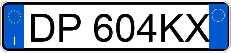 Numer rejestracyjny DP604KX posiada FIAT Grande Punto Numer rejestracyjny DP604KX posiada FIAT Grande Punto