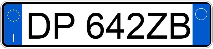 Numer rejestracyjny DP642ZB posiada LANCIA Musa 2a serie